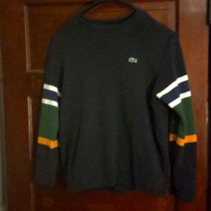 Large Lacoste Men's Long sleeve sweater